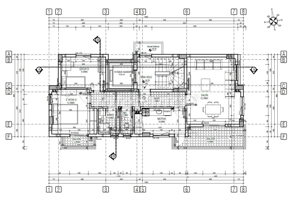 Apartment from the developer in Kepez, Antalya - buy realty in Turkey - 51383