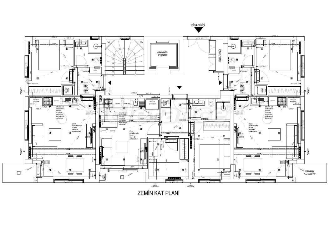 Apartment from the developer in Kepez, Antalya - buy realty in Turkey - 64913