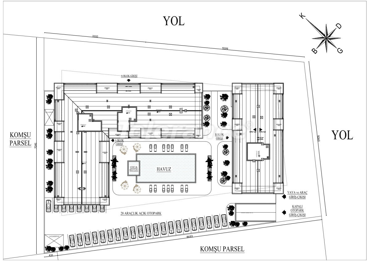 Apartment from the developer in Konyaaltı, Antalya with pool with installment - buy realty in Turkey - 112961