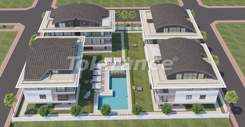 Apartment from the developer in Konyaalti, Antalya pool - buy realty in Turkey - 12022