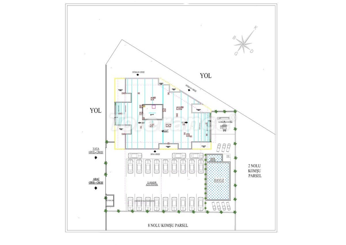 Apartment from the developer in Konyaaltı, Antalya with pool - buy realty in Turkey - 49189