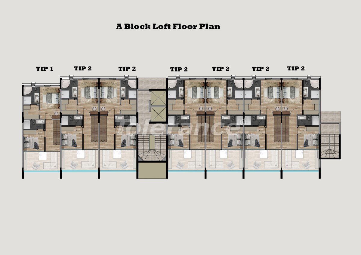 Apartment from the developer in Konyaaltı, Antalya with pool - buy realty in Turkey - 61175