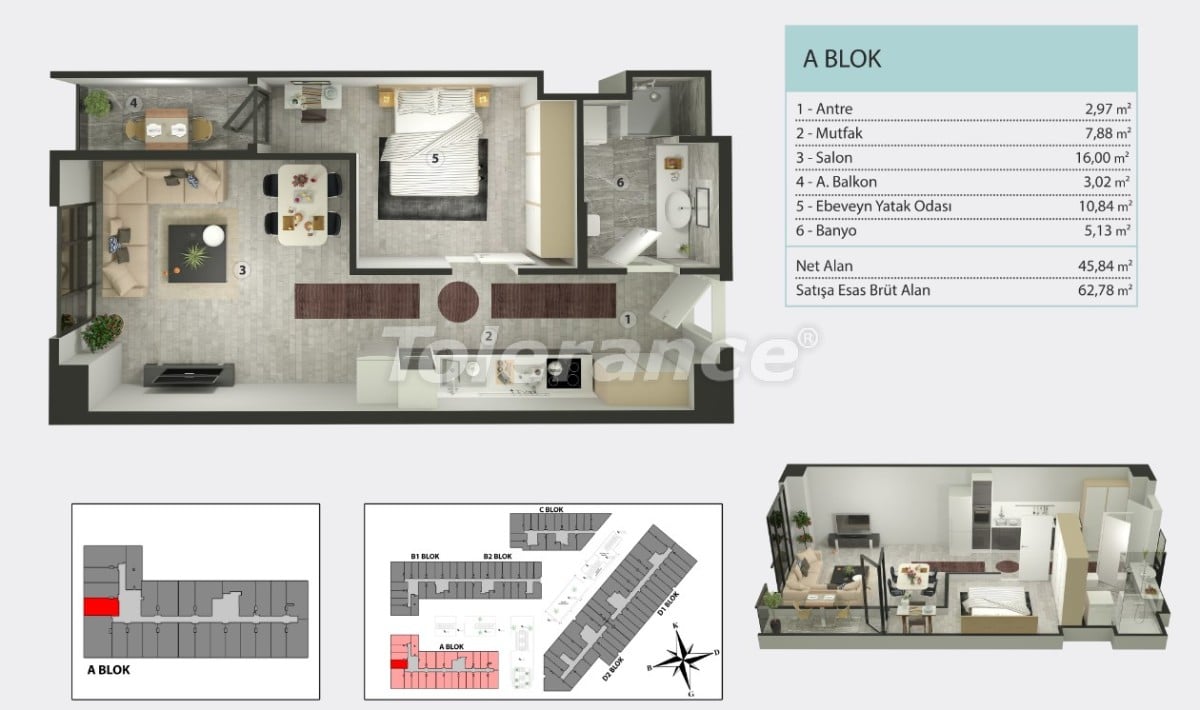 Apartment from the developer in Kucukcekmece, İstanbul with installment - buy realty in Turkey - 36258