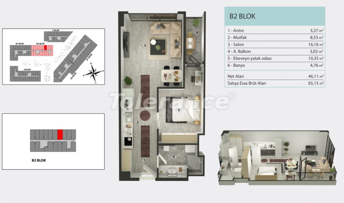 Apartment from the developer in Kucukcekmece, İstanbul with installment - buy realty in Turkey - 36259