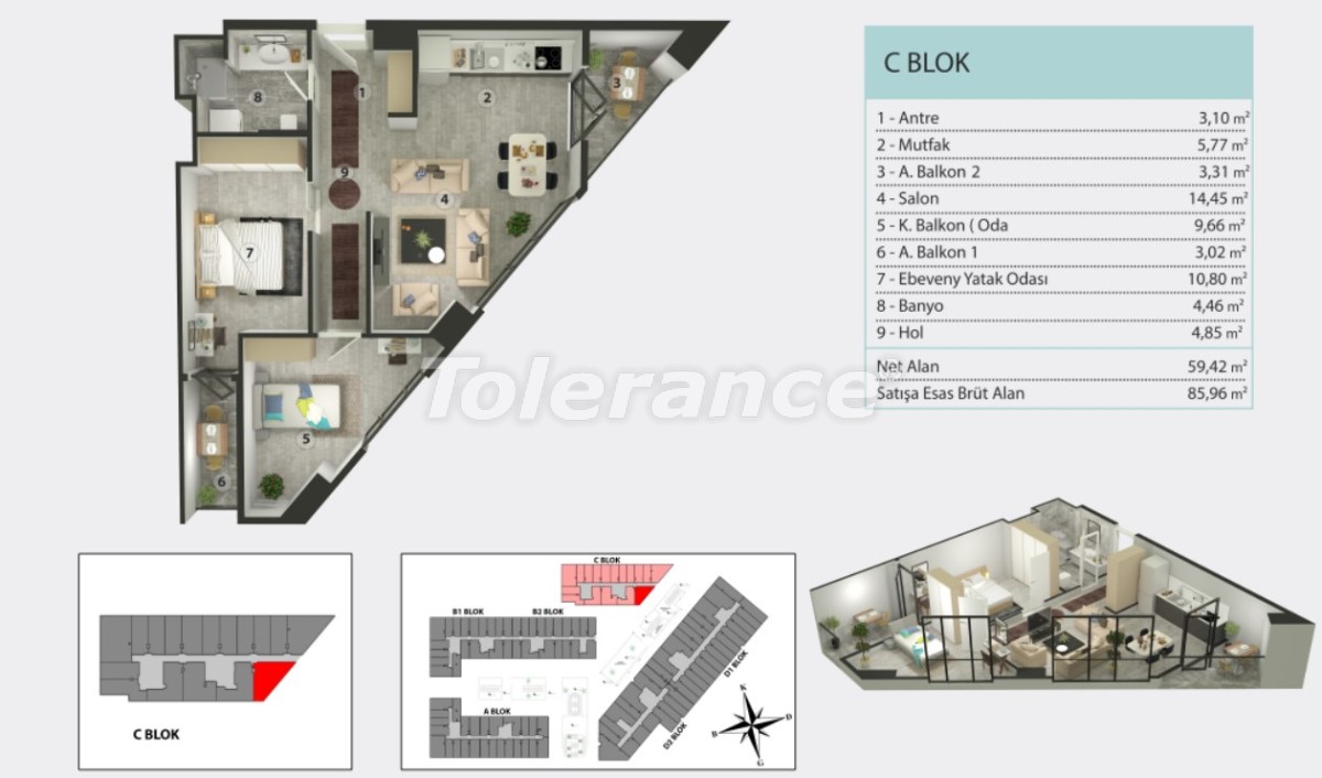 Apartment from the developer in Kucukcekmece, İstanbul with installment - buy realty in Turkey - 36262