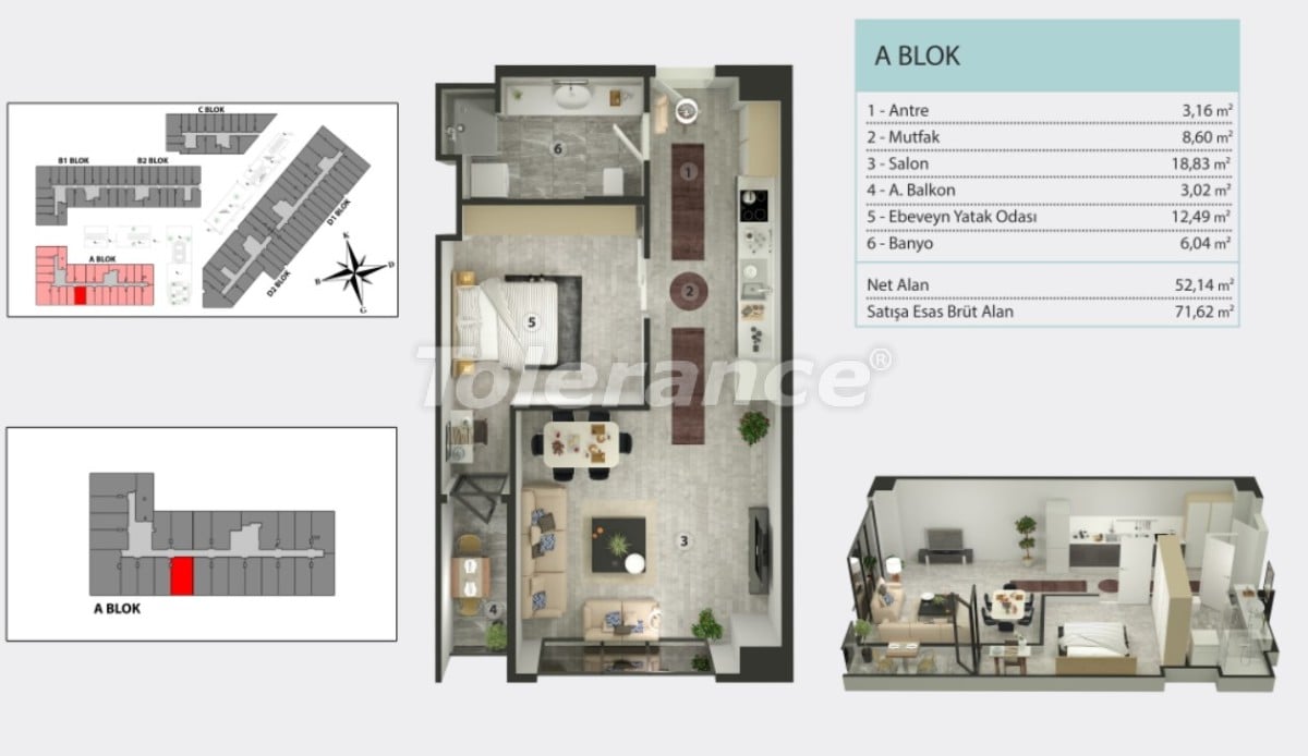 Apartment from the developer in Kucukcekmece, İstanbul with installment - buy realty in Turkey - 36263