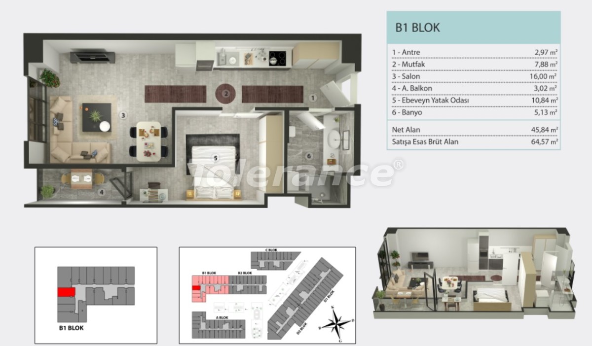 Apartment from the developer in Kucukcekmece, İstanbul with installment - buy realty in Turkey - 36264