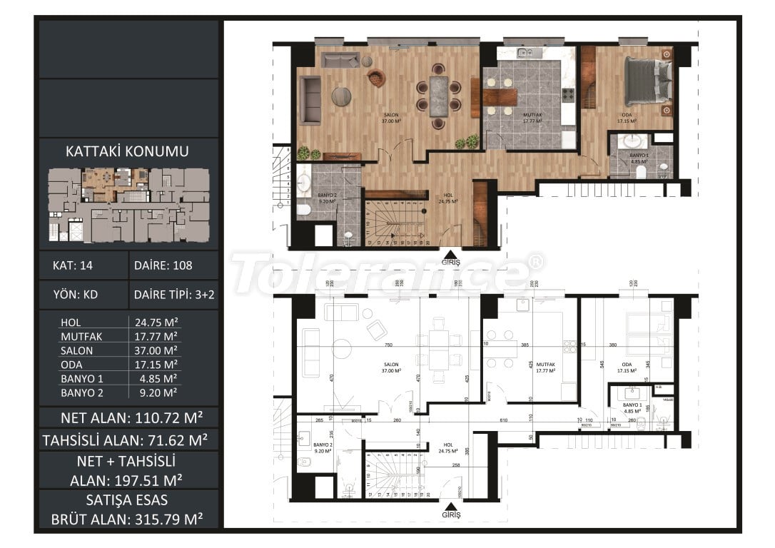 Apartment from the developer in Maltepe, İstanbul with installment - buy realty in Turkey - 105524