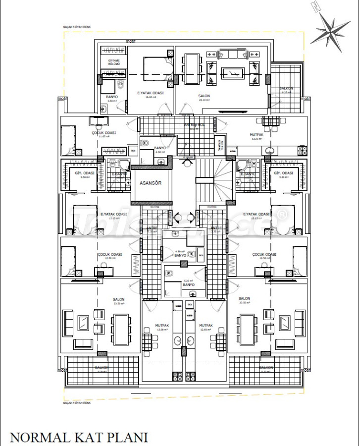 Apartment from the developer in Muratpaşa, Antalya with installment - buy realty in Turkey - 106236