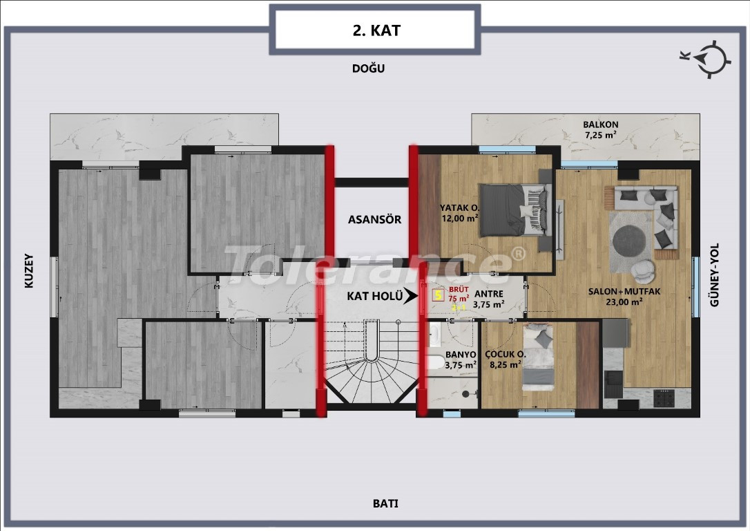 Apartment from the developer in Muratpaşa, Antalya - buy realty in Turkey - 116576