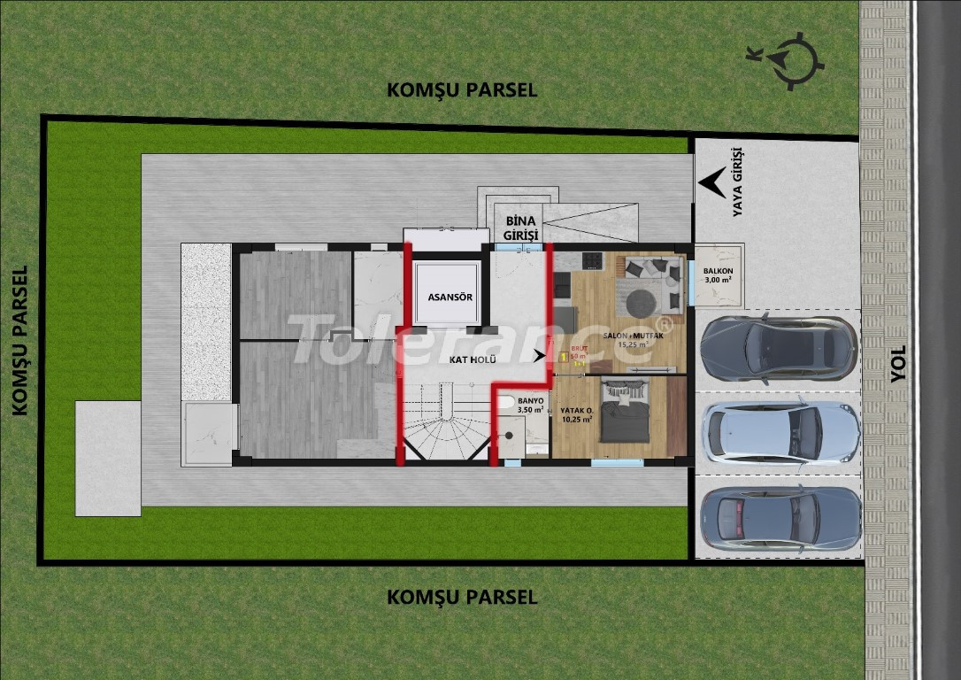 Apartment from the developer in Muratpaşa, Antalya - buy realty in Turkey - 116577