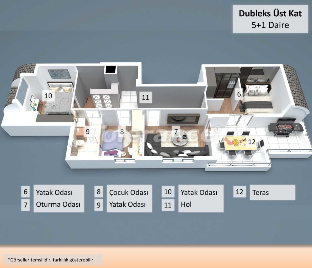Apartment from the developer in Muratpaşa, Antalya - buy realty in Turkey - 52571