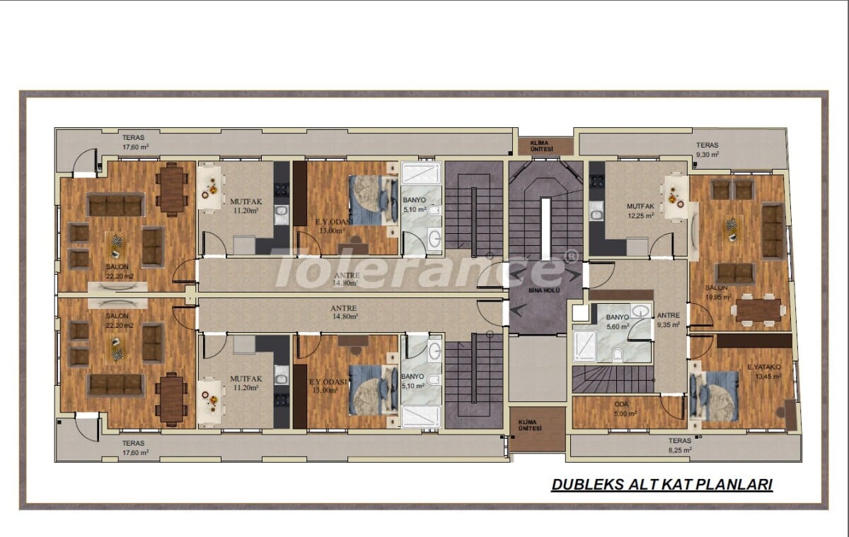 Apartment from the developer in Muratpaşa, Antalya - buy realty in Turkey - 64776