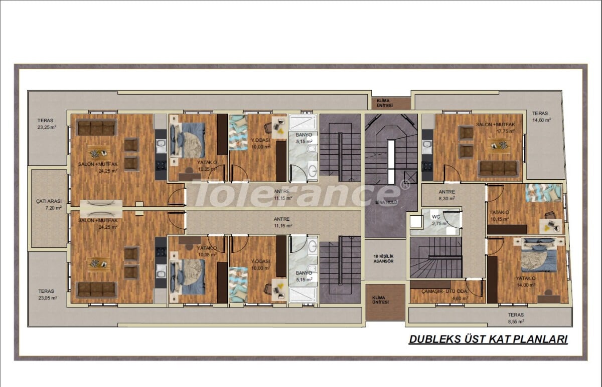 Apartment from the developer in Muratpaşa, Antalya - buy realty in Turkey - 64777