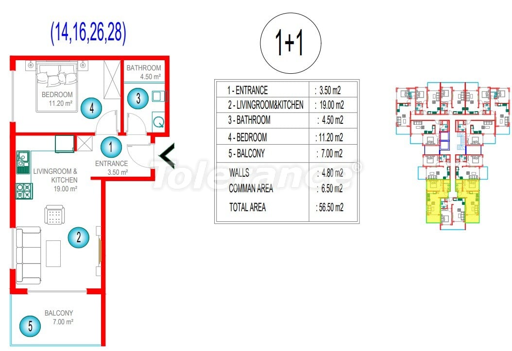 Apartment from the developer in Oba, Alanya with pool with installment - buy realty in Turkey - 63813