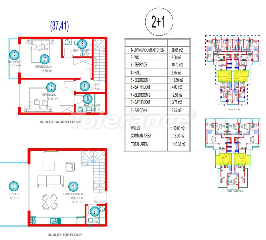 Apartment from the developer in Oba, Alanya with pool with installment - buy realty in Turkey - 63815