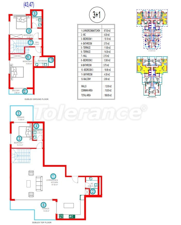 Apartment from the developer in Oba, Alanya with pool with installment - buy realty in Turkey - 63817