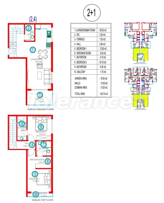 Apartment from the developer in Oba, Alanya with pool with installment - buy realty in Turkey - 63820