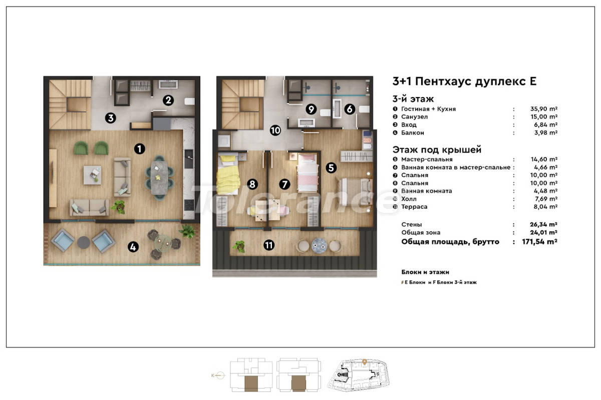 Apartment from the developer in Oba, Alanya with pool with installment - buy realty in Turkey - 83692