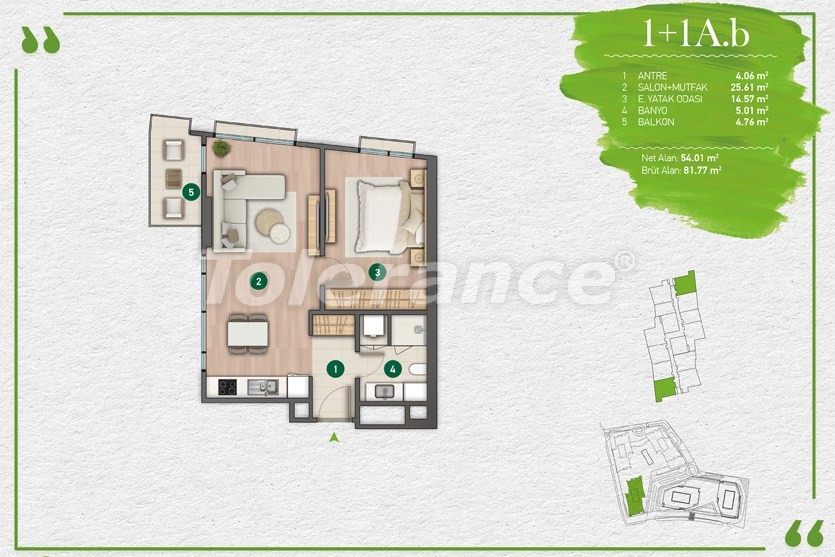 Apartment from the developer in Sariyer, İstanbul installment - buy realty in Turkey - 14339