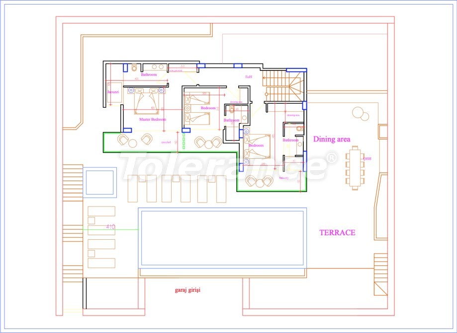 Villa in Kalkan with pool - buy realty in Turkey - 47132