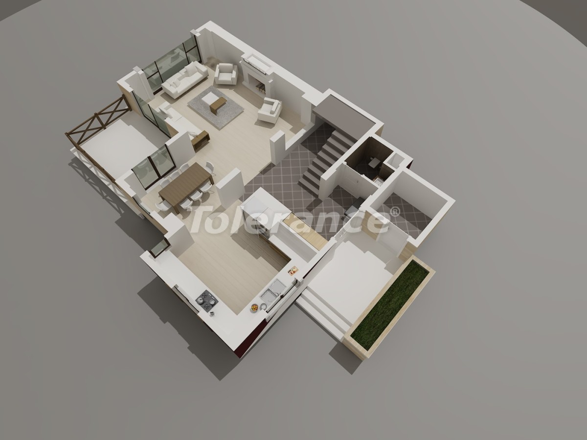 Villa from the developer in Konyaaltı, Antalya with pool - buy realty in Turkey - 3946
