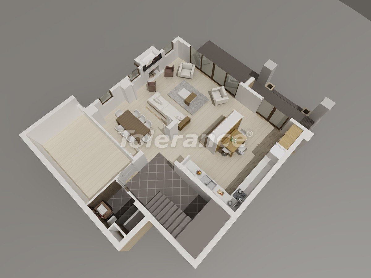 Villa from the developer in Konyaaltı, Antalya with pool - buy realty in Turkey - 3961