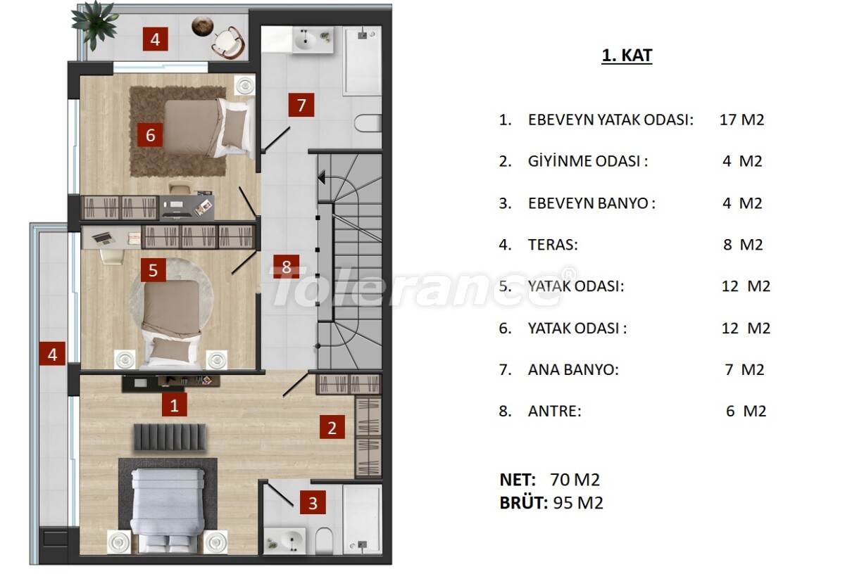 Villa from the developer in Konyaaltı, Antalya with pool - buy realty in Turkey - 59451