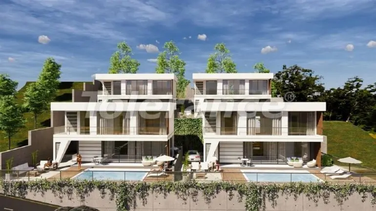 Villa from the developer in Alanya with sea view with pool - buy realty in Turkey - 39728