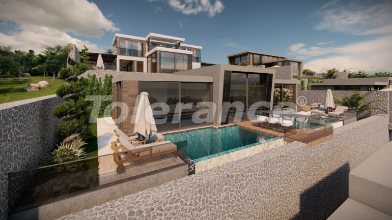 Villa from the developer in Kalkan with sea view with pool with installment - buy realty in Turkey - 78608