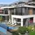 Villa from the developer in Kargicak, Alanya with sea view with pool - buy realty in Turkey - 27990