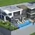 Villa from the developer in Kargicak, Alanya with sea view with pool - buy realty in Turkey - 27995