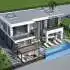 Villa from the developer in Kargicak, Alanya with sea view with pool - buy realty in Turkey - 27997