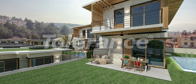 Villa from the developer in Kusadasi with sea view with pool - buy realty in Turkey - 99953