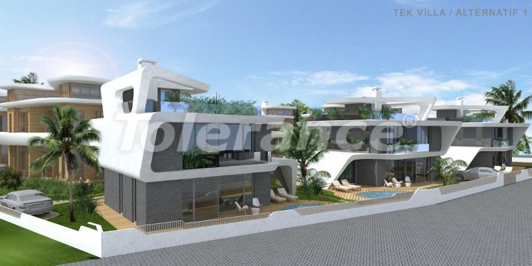 Villa from the developer in Kyrenia, Northern Cyprus with sea view with pool with installment - buy realty in Turkey - 73323