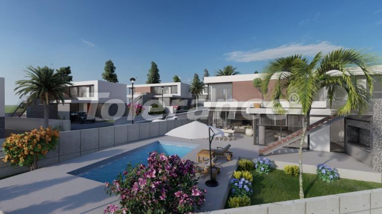 Villa from the developer in Kyrenia, Northern Cyprus with sea view with pool - buy realty in Turkey - 74208