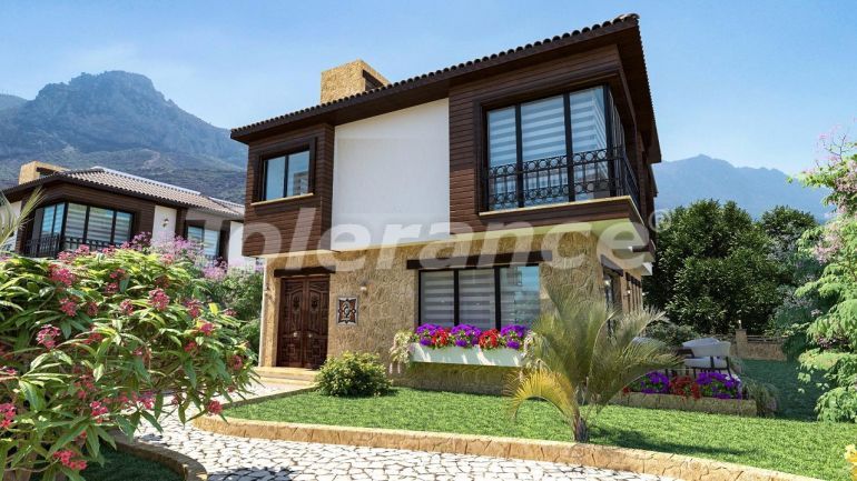 Villa from the developer in Kyrenia, Northern Cyprus with sea view with pool - buy realty in Turkey - 76012