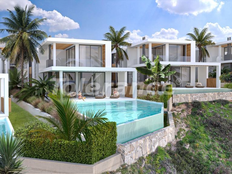 Villa from the developer in Kyrenia, Northern Cyprus with sea view with pool with installment - buy realty in Turkey - 76570